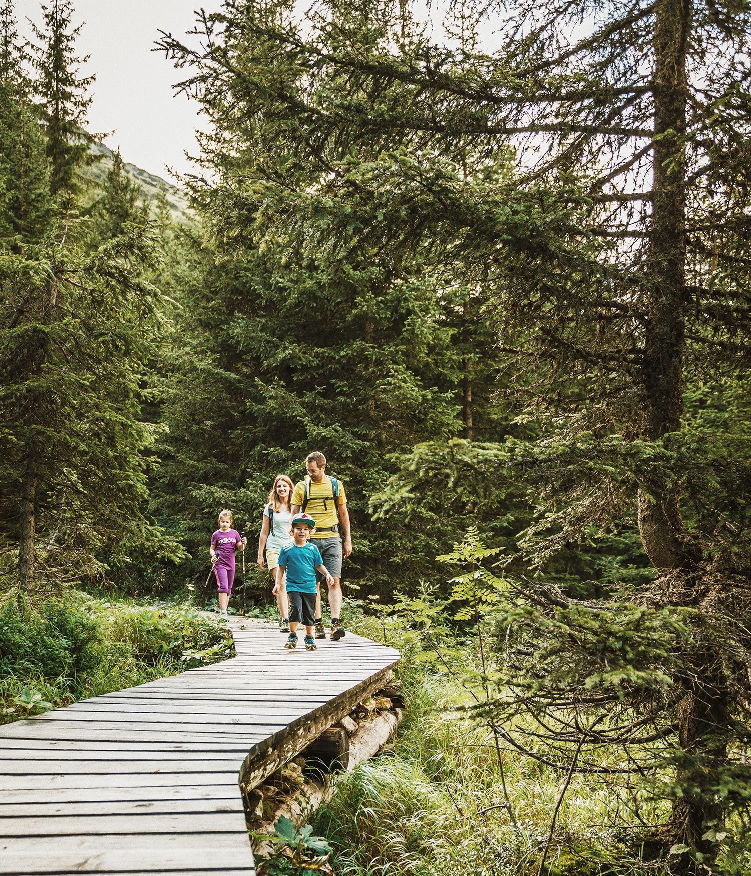 Summer with the family