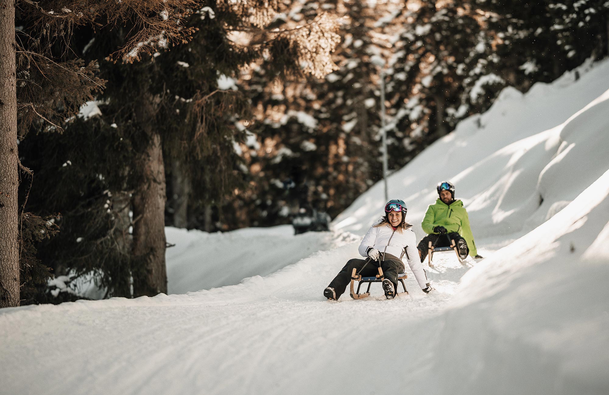 Slittino in Alta Valle Isarco