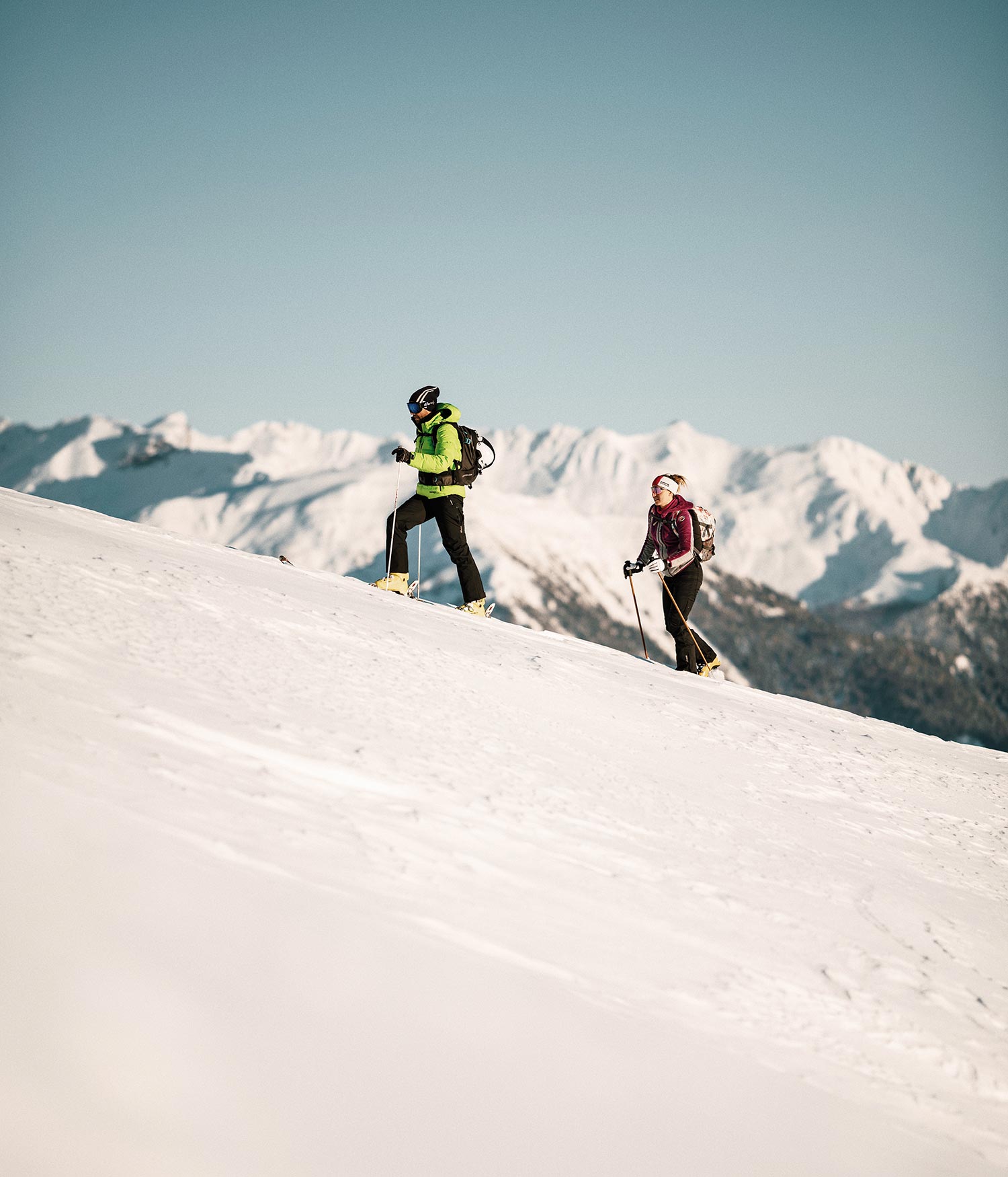 Ski mountaineering in the Upper Isarco Valley