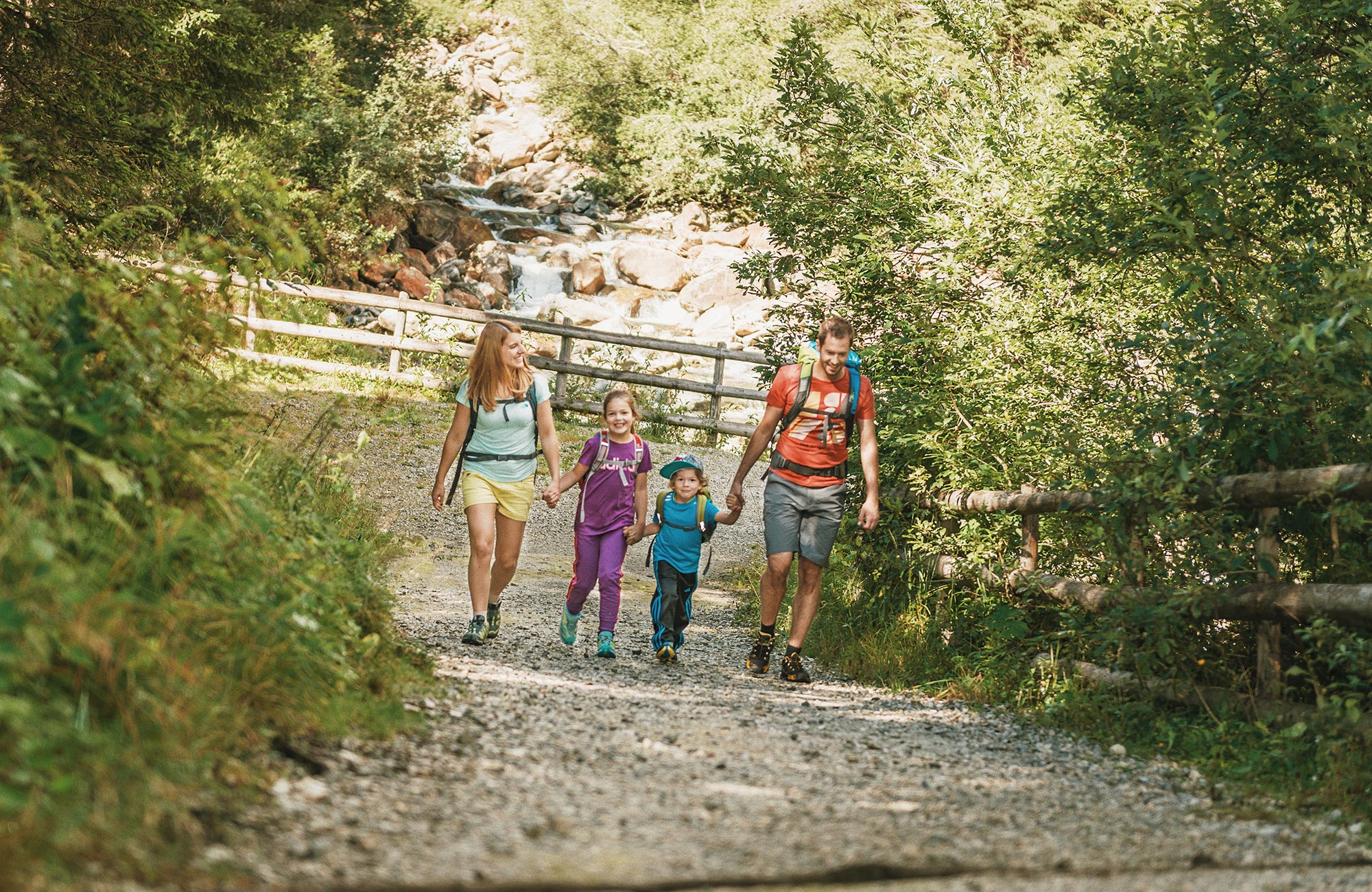 Familienwanderung zur Allriss Alm