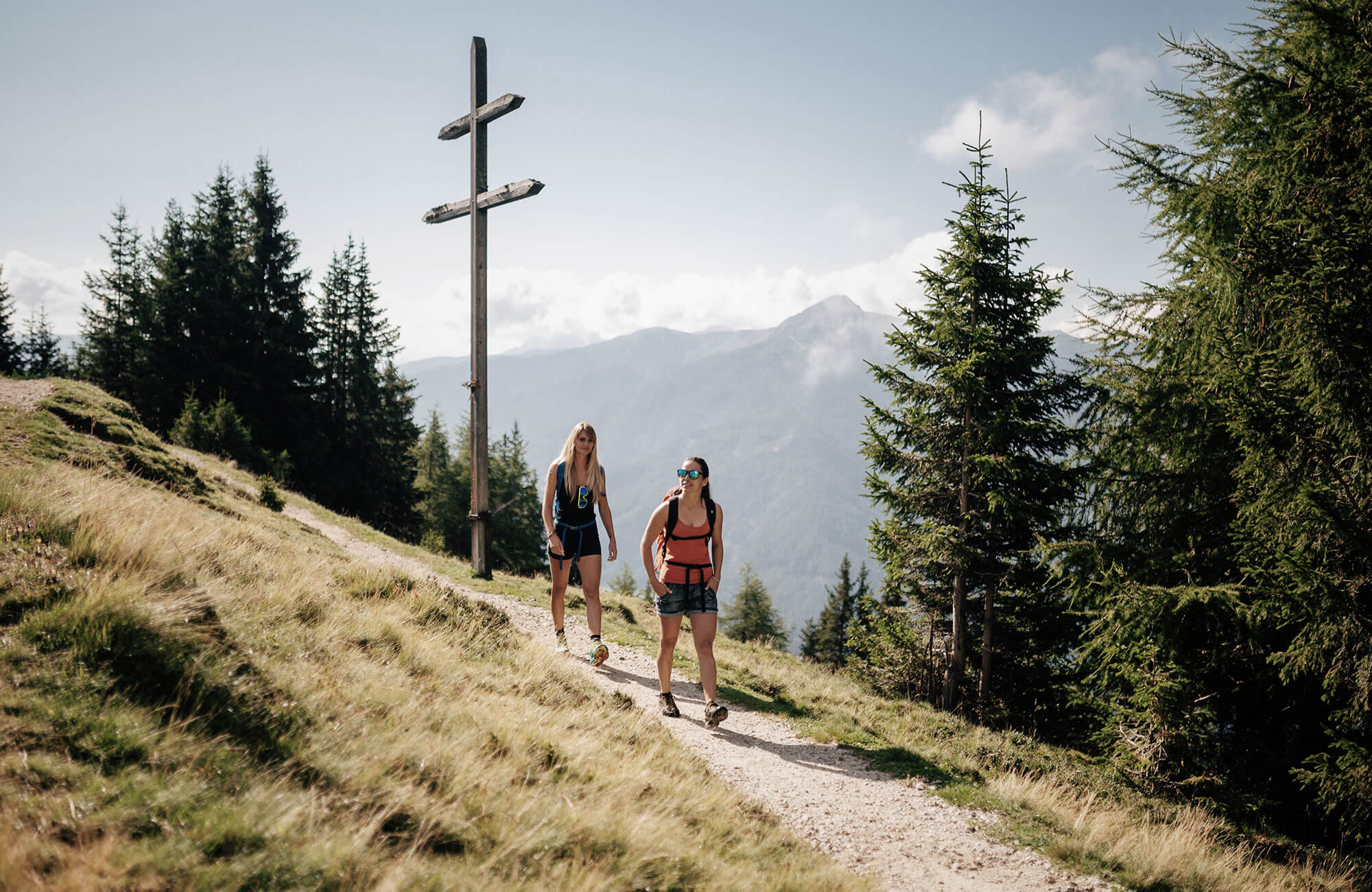 Wanderung im Sommer
