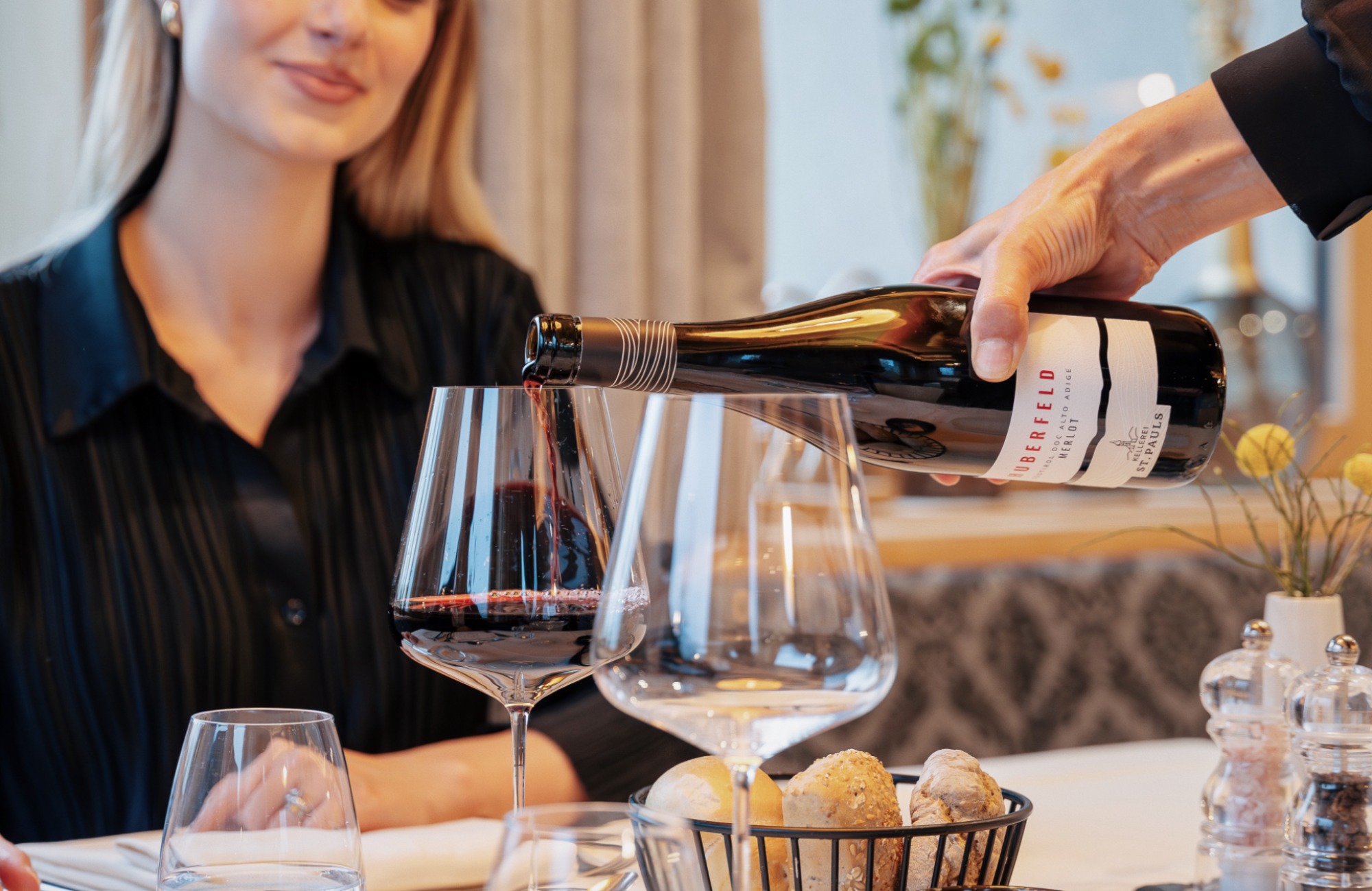 Wine service - Hotel Wieser