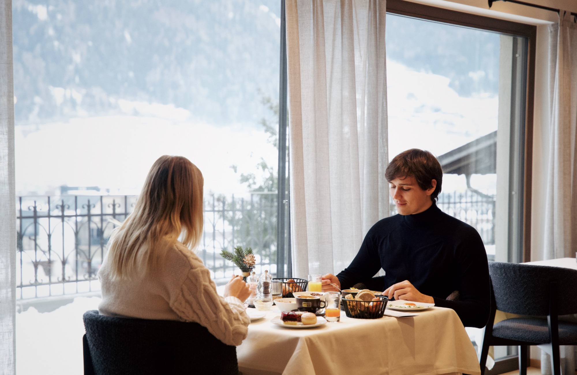 Breakfast with a view - Hotel Wieser