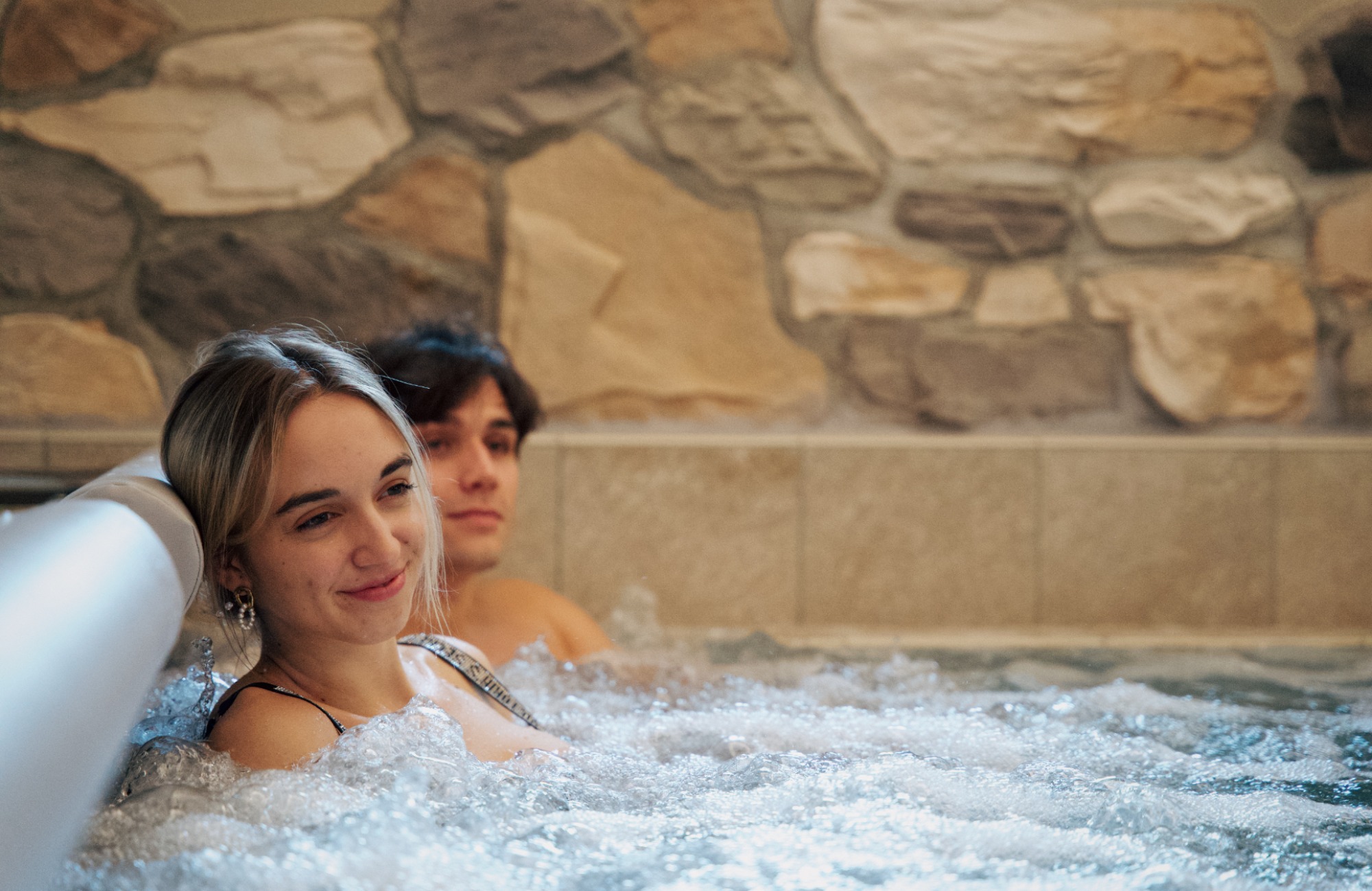 Whirlpool - Schwimmbad - Hotel Wieser